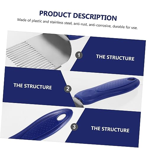 BESPORTBLE Plastic Handle Honey Scraper Tool Honeycomb Uncapping Fork for Beekeper Gifts Bee Keeping Essential