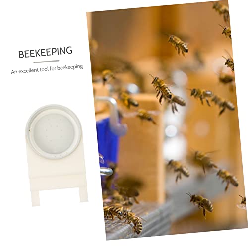 2pcs Beehive Water Dispenser with Design Durable Bee Feeder for Beekeeping Easy Observation of Water Level for Entrance Internal Feeding