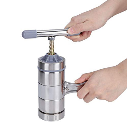 Handheld Mini Honey Extractor Stainless Steel Manual Presser for Easy Honey Extraction