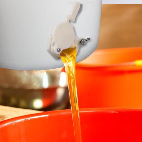 ZffXH 3/5/10 Pcs Beekeeping Honey Bucket Valve, Honey Bucket Spout Gate, Honey Bee Gate Valve for 5 Gallon Bucket