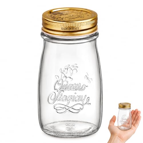 Bormioli Rocco Quattro Stagioni Bottle, 6.75 Oz. - ClearGold - size: 6.75 fl oz