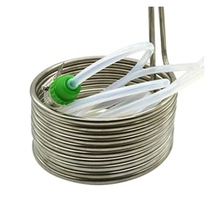 Wort Chiller Coil Stainless Steel Pipe Kitchen Supplies Restaurant Home Brewing Accessory Hotel Stainless Steel Multiple Applications(Copper) - size: Copper