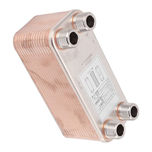 Brazed Plate Heat Exchanger Stainless Steel 304 Copper Brazed Wort Chiller for Beer Brewing Water Cooling