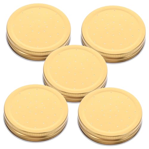 VICASKY 5pcs Beehive Water Feeder Lids Easy Install Bee Watering Station Hydration for Bees Sturdy Design for Beekeeping Supplies Portable Hive Entrance Accessory