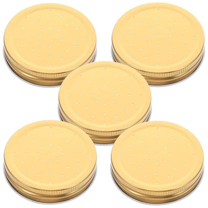 5pcs Bee Water Feeder Lids Beehive Entrance Watering Device Beekeeping Supplies Metal Covers for Hive Water Feeding Equipment