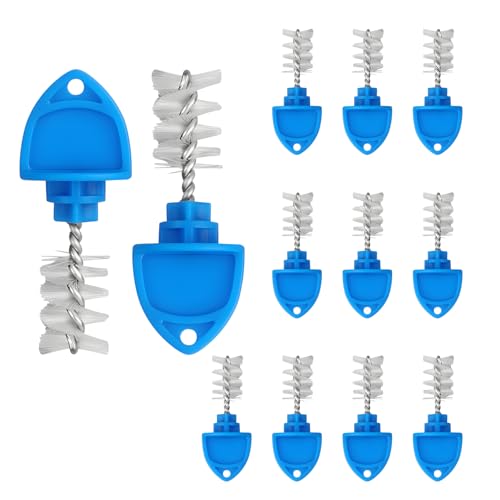 12Pack Beer Tap Plug Brush,2-in-1 Beer Faucet Cleaning Brush & Plug,Brush Beer Tap Cleaning Brush,Keg Beer tap Cleaning Kit,Fits Most Standard Beer Taps,Kegerator - size: 12Pack