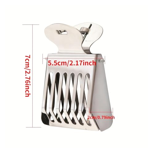 18 Pieces, Queen Bee Cage Clip Stainless Steel to Obtain Beekeeping Tools, Supplies