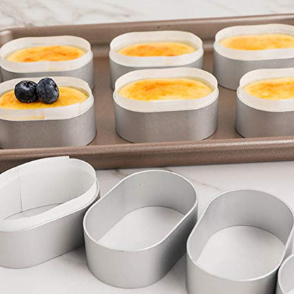 Cabilock 200pcs Stainless Steel Cheese Mold Creative Baking Tool for Cake Chocolate and Fondant Making and Use