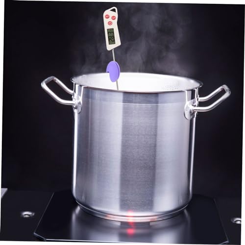Silicone Probe Clip Kitchen Utensil for Accurate Cooking Measurement for Frying Candy Making and BBQ Heat Resistant Pot Clip