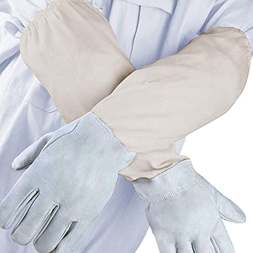 Professional Bee Suit for Men Women, Beekeeping Suit Beekeeper Suit with Glove &Ventilated Hood, Multi-Size Bee Outfit for Backyard and Bee Keeper - style: XXL for 5'11"-6'3"