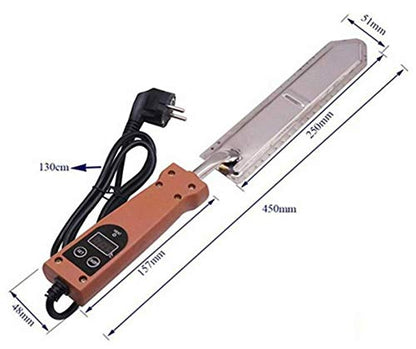 Electric Honey Uncapping Knife with Temperature Control Switch Beekeeping Knife and Temperature Display Beekeeping Cutter for Beekeeper Honey Extractor Knife (Temperature Control) - color: Temperature control