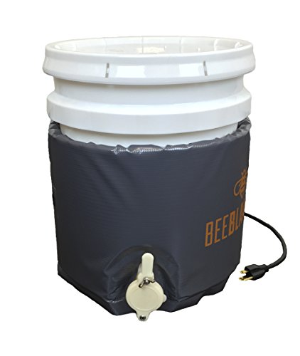 Powerblanket BB05GV Bee Blanket Honey Heater, 5 gal Pail Heater with Cutout for Gate Valve, Charcoal Gray - size: 5-Gallon (Gate Valve), style: 120 V