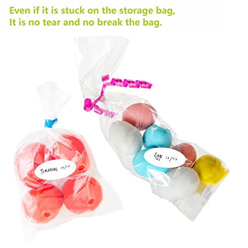 500 Removable Freezer Pantry Labels, Waterproof Tear Resistant Removable No Residue, for Food Containers Jars Kitchen Restaurant Storage Organization - style: Style 4