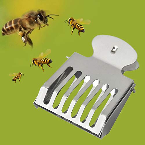 2Pcs Stainless Steel Beekeeping Queen Catcher Cage Marking Clip Beekeeper
