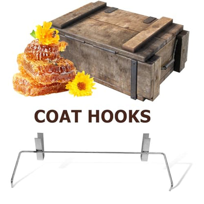 DOITOOL Beehive Frame Holder: 4PCS Stainless Steel Beekeeping Frame Holder Gripper Beehive Lifter Bee Hive Holder (4PCS) - color: 4PCS