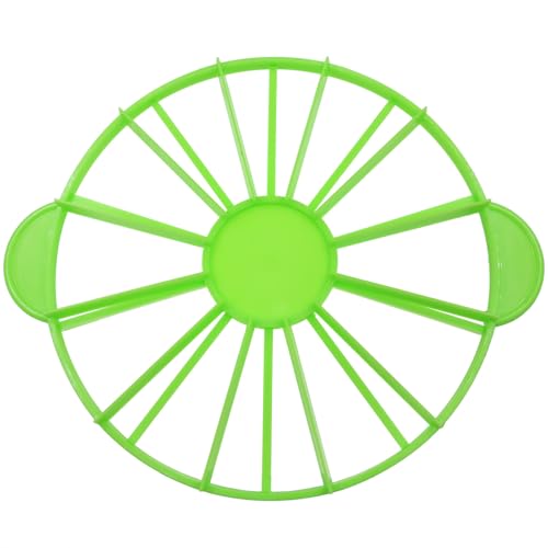 Cake Portion Cutter Cake Portion Marker Round Cake Slicer Double Sided Cake Portion Marker 10 or 12 Pieces (26.8 cm /10.6 In diameter) (Greener) - color: Green