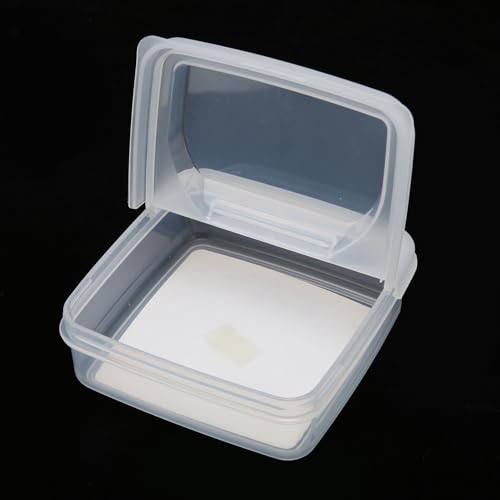 AYNEFY Kitchen Kitchen Storage, Airtight Transparent Pp Box Heat And Cold Cheese Box Multipurpose Using Foods Storage Box For Fruits Minced Garlic Chili 3 Pcs Flip Lid Cheese
