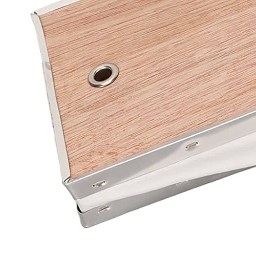 Bee Smoker Bellow, PVC Leather Plywood Box Replacement Part with Clip for Beehive 19x12cm Beekeeping Equipment