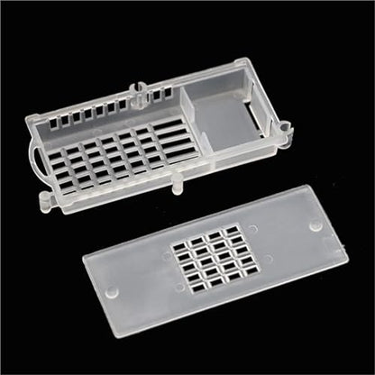 Queen Bee Cage 30Pcs Queen Bee Transport Cages Beekeeping Equipment House Beehive White Transparent Cage for Beekeeping Supplies