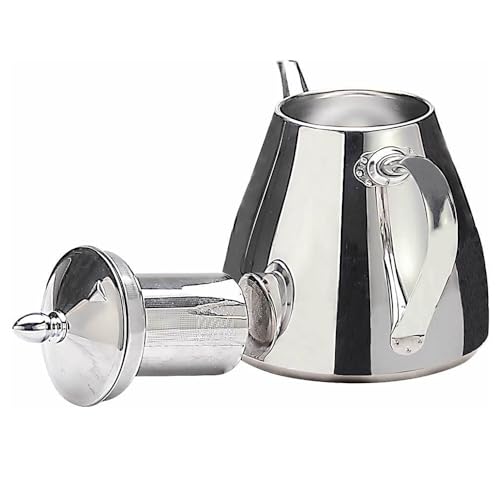 SANQIAHOME Stainless Steel Teapot with Infuser 2000ml - color: with filter, size: 2.0 litres
