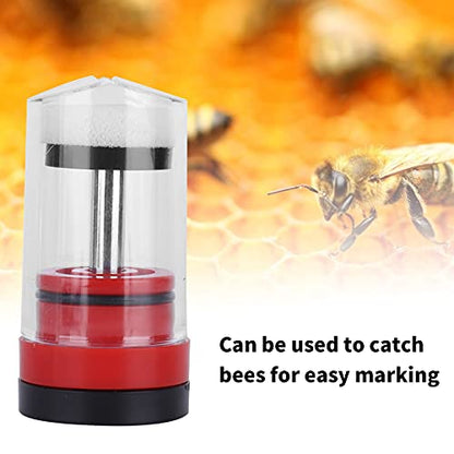 Queen Bee Marking Cage, Handed Queen Bee Catcher Marking Cage, Professional Queen Bee Marking Tool, Queen Bee Marking Cage Beekeeper Tool Accessory