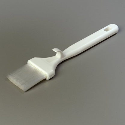 SPARTA Meteor Basting Brush, Nylon Bristle Pastry Brush for Cooking and Baking, 2" Wide, 1 Count, White