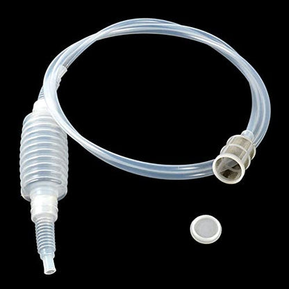 Syphon Tube for Brewing, Homemade Brew Syphon Tube Pipe Hose Wine Beer Making Tool Kit For Home Brew Wine Beer Making Siphon Filter Plastic Soft Tube - 6.6 ft/2 meters (White)