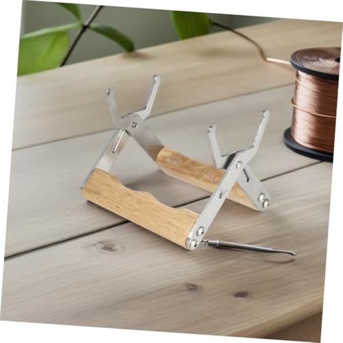 balacoo 3pcs Beehive Frame Gripper and Hive Frame Holder Beekeeping Tool with Wood Handle for Honey Harvesting and Hive Inspection