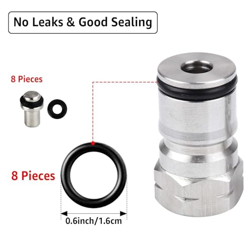 MRbrew Homebrew Gasket Set, 28 Pieces Corny Kegging Sealing O-Ring Replacement Beer Soda Washer Kit for Cornelius Keg Lid Ball Lock Keg Post Dip Tube with O-Ring Removal Tool