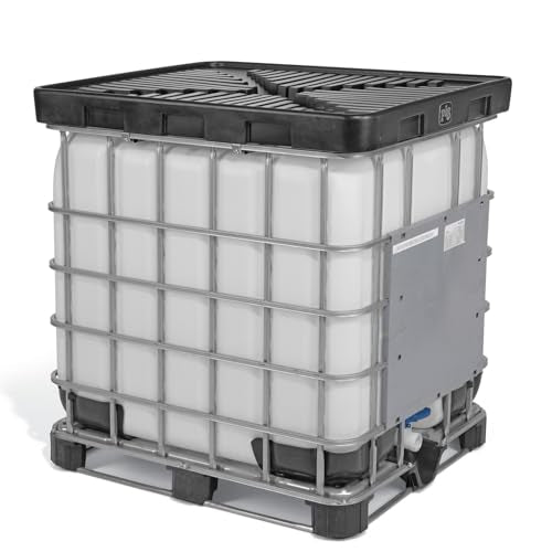 PIG Poly IBC Tote Full-Top Funnel |for IBC Totes with a 6” Dia. Opening | 49.5” L. x 40.7” W. x 5.5” H | PMB30603