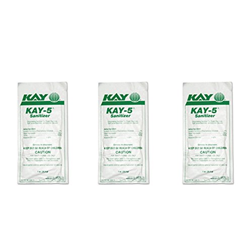 Kay 5 Sanitizer/Cleaner for Soda Fountain Machine, Coke, Bunn, Granita Cleanser (Pack of 3)L8 | For Soda Fountain Machine, Granita Cleanser