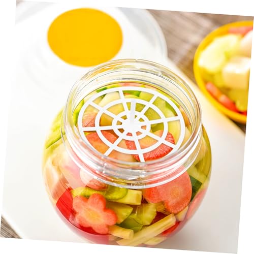 5Pcs Multifunctional Pickle Press Tool Fermentation Weights for Wide Mouth Jars for Pickled Vegetables Kimchi User-friendly Design for Home Outdoor Use