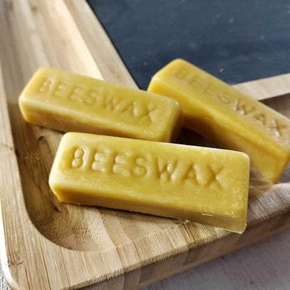 All Natural Food Grade Beeswax is Excellent for Polishing, Sealing, Cleaning Wood, Leather and Other Surfaces; 100% American Sourced; Made in USA (1 oz 3 pack) - size: 3 Ounce (Pack of 1)