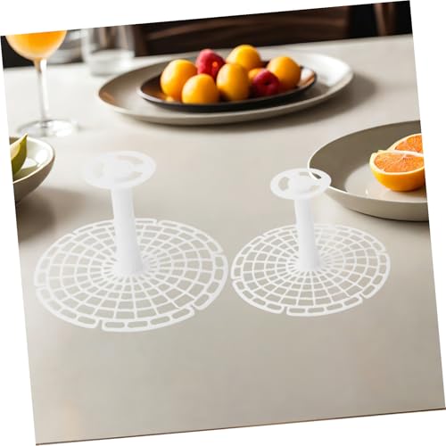 COLLBATH 2pcs Practical Pickle Jar Press Plate Fermentation Jar Weight Reusable Presser for Pickle Canning Grabber Tool Wide Mouth Accessory