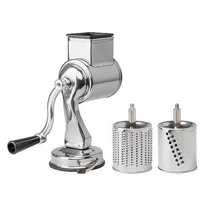 Fantes Cheese Grater with Suction-Base and 2 Drums, The Italian Market Original since 1906 - style: Suction Base Grater
