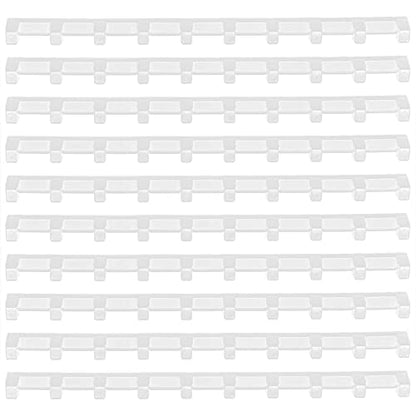 Beehive Frame Spacers Beekeeping Spacing Tool, Beehive Frame Clips, 10PCS Beehive Frame Shelves, Beekeeper Tool, Plastic, Durable & Easy Installation, Essential
