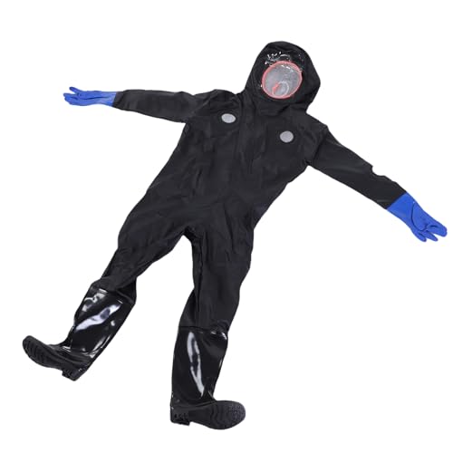 Bee Suit for Men Women Thickened Synthetic Leather Full Body Protective Beekeeping Outfit with Ventilated Hood XXL