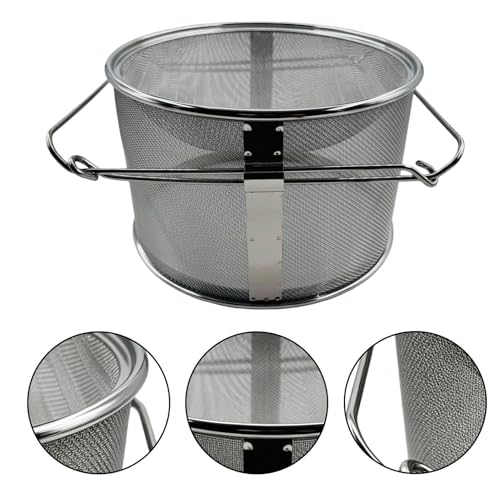 Double Strainer - Stainless Steel Double Sieve,Very Fine Mesh Strainer,for Beekeepers Kitchen Food Cooking Butter Beekeeping Hive