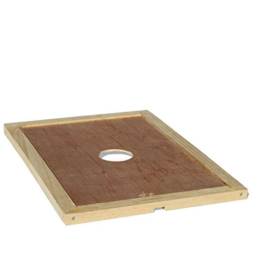 Amish Made in USA Complete Langstroth Bee Hive Includes Frames and Foundations (2 Deep, 1 Medium)