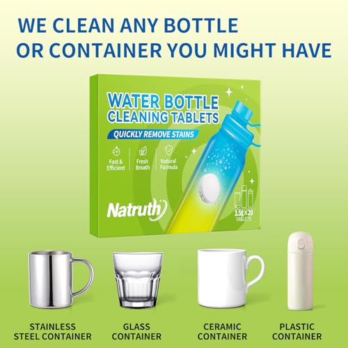 NATRUTH water bottle tablets - size: 40 Count (Pack of 1)