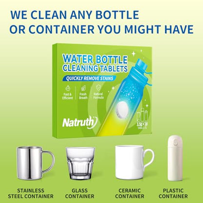 NATRUTH water bottle tablets - size: 40 Count (Pack of 1)