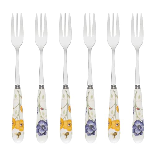 Lenox 890917 Butterfly Meadow Fw Cocktail Fork S6 - style: Cocktail Forks, Set of 7