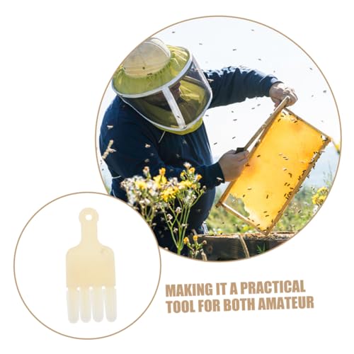 ARTIBETTER 2pcs Beekeeping Jelly Scrape Pen and Hive Scraper Set for Frame Lifting and Royal Jelly Extraction Outdoor Beekeeping Tool Apiculture Supplies