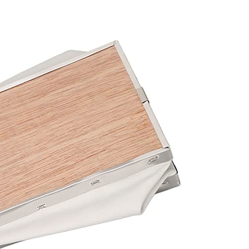 Bee Smoker Bellow, PVC Leather Plywood Box Replacement Part with Clip for Beehive 19x12cm Beekeeping Equipment