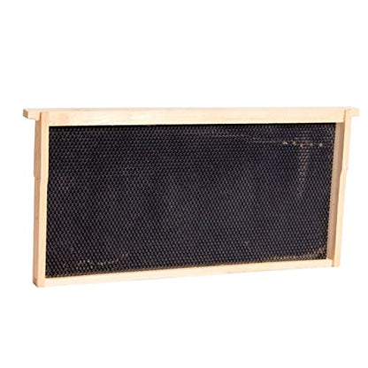 Stoney Acres Beekeeping Beehive Frame, Waxed Plastic Foundation, Deep Assembled, Honey Bee Hive, Amish Made