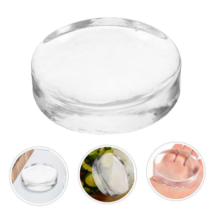 DECHOUS Fermenting Glass Weight for Pickle Jars Natural Round Stone Compact Heavy Stone Lid for Kimchi Sauerkraut Cucumber Fermentation Fits Standard Wide Mouth Jars