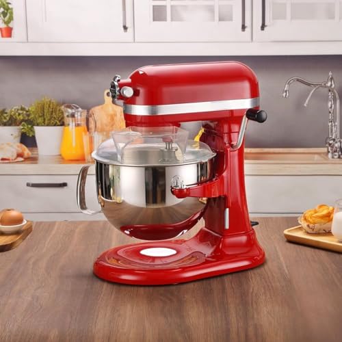 Pouring Shield and Mixer Bowl Cover Compatible with Kitchenaid 6-7QT Bowl-Lift Stand Mixers Accessories and Attachments, Splatter Guard for Stainless Steel Mixer Bowl to Prevent Spilling - size: For 6-7QT Mixer
