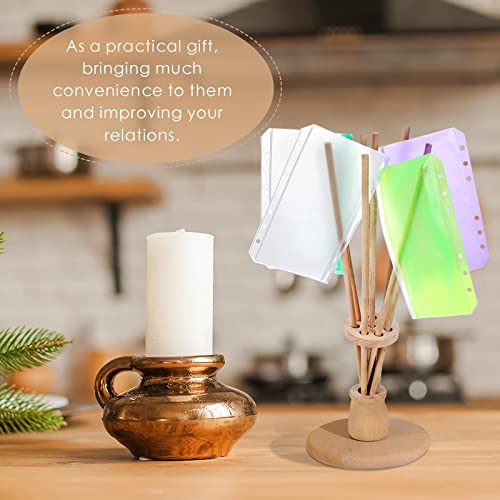 Chengu Bottle Drying Rack Design Plastic Bag and Bottle Dryer Multipurpose Drying Rack Wooden Cup Dish Freezer Bag Dryer Cup Holder for Easy Storage