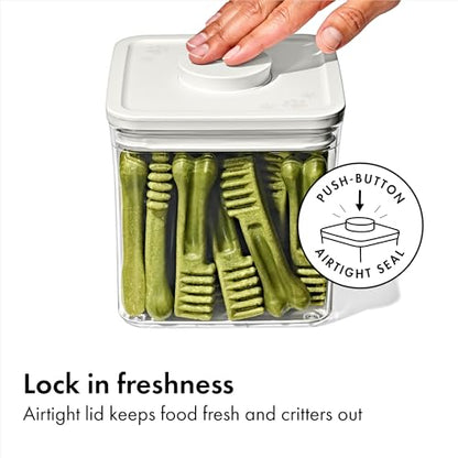 OXO Pet POP Container — 2.8 Qt/2.6 L - color: Whisker Gray, size: 2.8 Qt