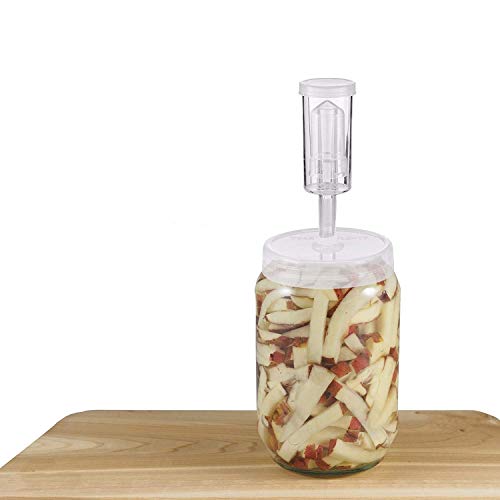 6 Pack Airlocks BPA-Free Hydrolocks for Fermenting, Brewing, Beer, Wine, Sauerkraut, Kimchi and Other Fermentation Projects